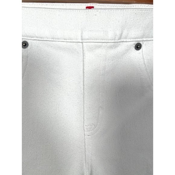 SPANX Ready-to-Wow Denim Leggings white sz M - Picture 11 of 11